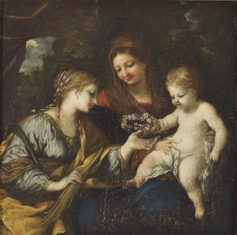 Madonna con Bambino e Santa Martina - Galleria Nazionale dell'Umbria, Perugia